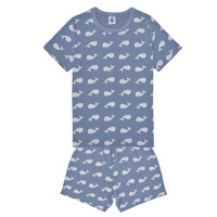 Textil Chlapecké Pyžamo / Noční košile Petit Bateau MAELIG Modrá