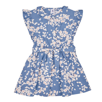 Textil Dívčí Krátké šaty Petit Bateau MAGNOLIA Modrá