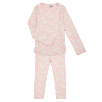 Textil Dívčí Pyžamo / Noční košile Petit Bateau MANOEL Růžová