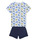 Textil Děti Pyžamo / Noční košile Petit Bateau A0ABD X2 Modrá / Žlutá