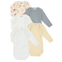 Textil Děti Pyžamo / Noční košile Petit Bateau BODY US ML TROTINETTE X5           