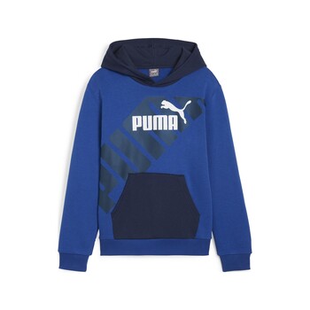 Puma PUMA POWER GRAPHIC HOODIE TR B Modrá