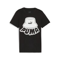 Textil Chlapecké Trička s krátkým rukávem Puma ESS+ MID 90S GRAPHIC TEE B Černá