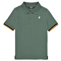 Textil Chlapecké Polo s krátkými rukávy K-Way P. VINCENT Zelená
