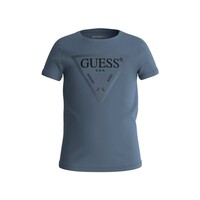 Textil Dívčí Trička s krátkým rukávem Guess J73I56 Modrá