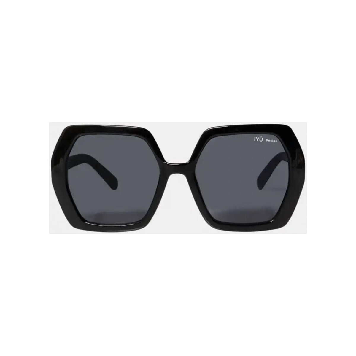Hodinky & Bižuterie Muži sluneční brýle Iyü Design Leonie Černá