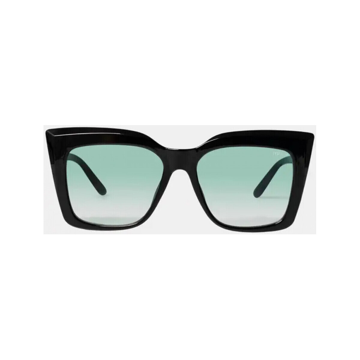 Hodinky & Bižuterie Muži sluneční brýle Iyü Design Nancy Černá