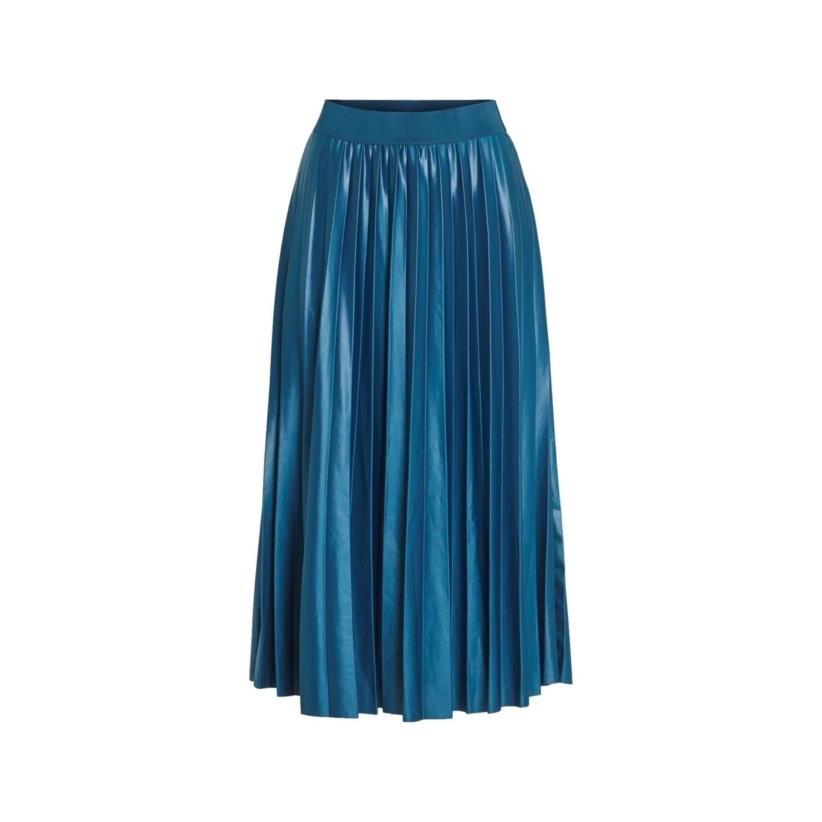 Textil Ženy Sukně Vila Skirt Nitban - Moroccan Blue Modrá