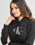 Textil Ženy Mikiny Calvin Klein Jeans MONOLOGO REGULAR HOODIE Černá