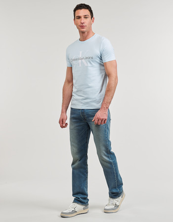 Calvin Klein Jeans SEASONAL MONOLOGO TEE Modrá