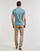 Textil Muži Polo s krátkými rukávy Calvin Klein Jeans CK EMBRO BADGE SLIM POLO Modrá