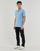 Textil Muži Polo s krátkými rukávy Calvin Klein Jeans TIPPING SLIM POLO Modrá / Nebeská modř