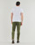 Textil Muži Polo s krátkými rukávy Calvin Klein Jeans CK EMBRO BADGE SLIM POLO Bílá