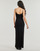 Textil Ženy Společenské šaty Calvin Klein Jeans LONG MODAL DRESS Černá