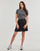 Textil Ženy Sukně Calvin Klein Jeans LOGO ELASTIC SKIRT Černá