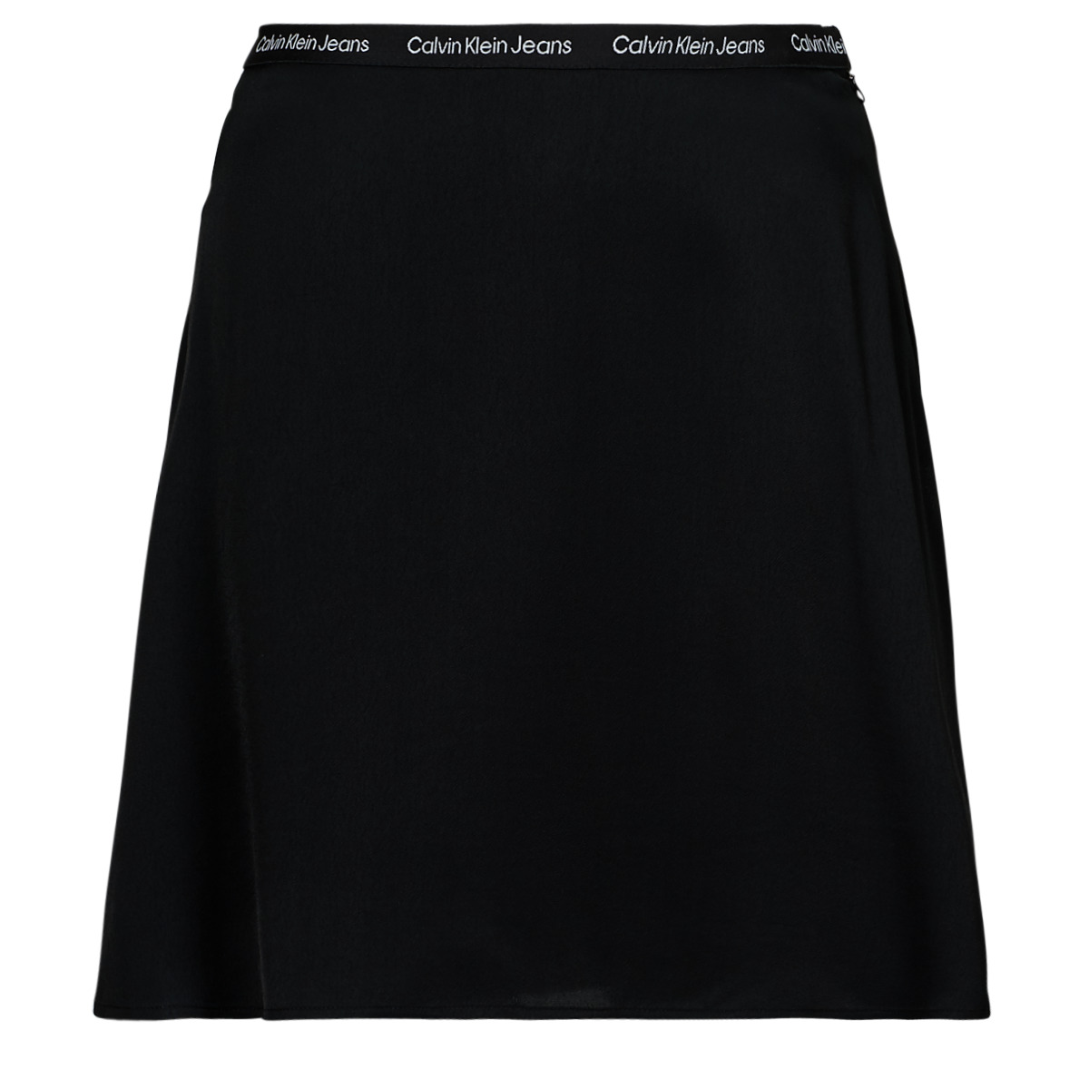 Textil Ženy Sukně Calvin Klein Jeans LOGO ELASTIC SKIRT Černá