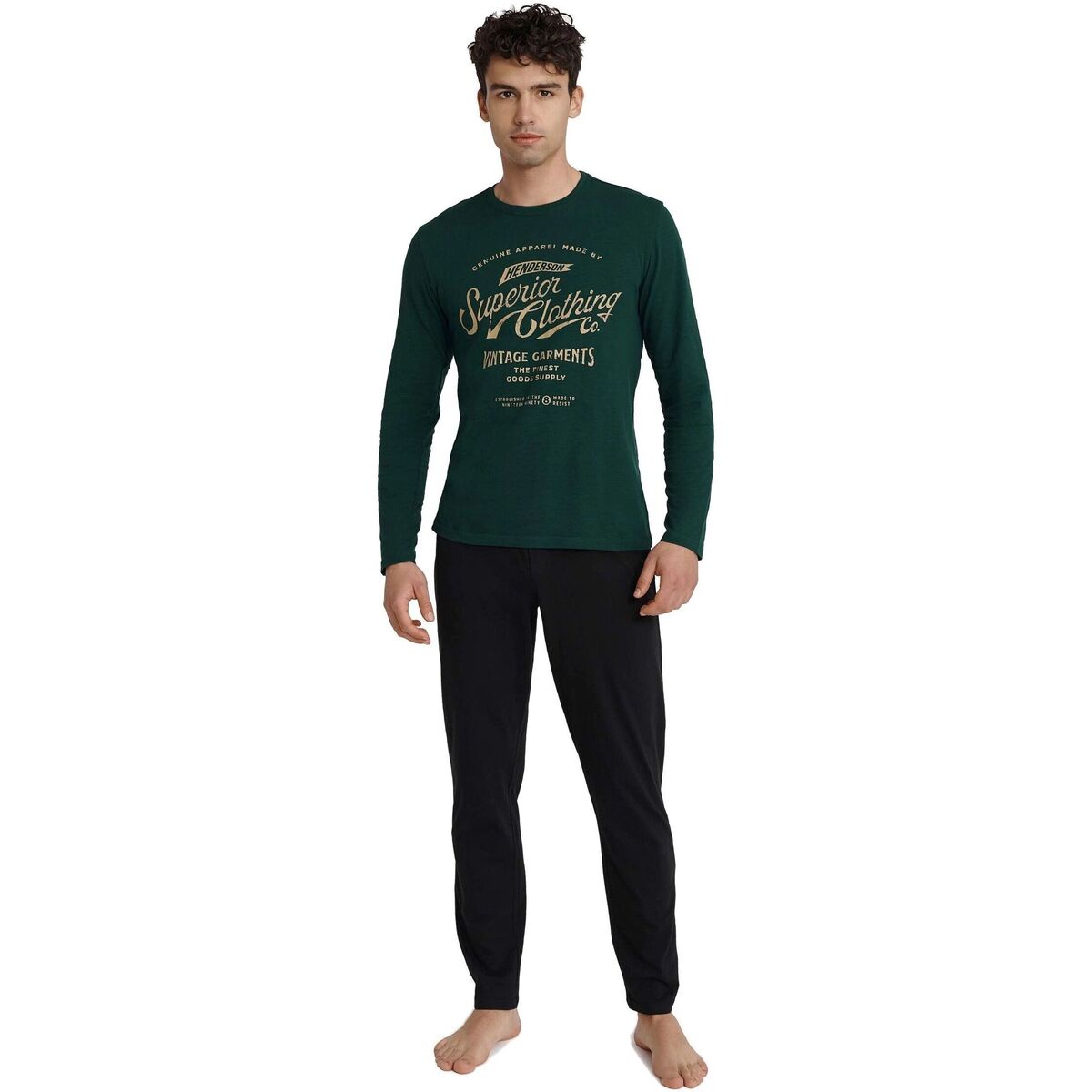 Textil Pyžamo / Noční košile Esotiq & Henderson Pánské pyžamo 40952 Impress 