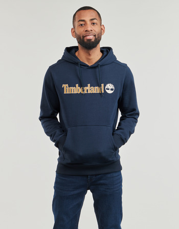 Textil Muži Mikiny Timberland Linear Logo Hoodie Tmavě modrá
