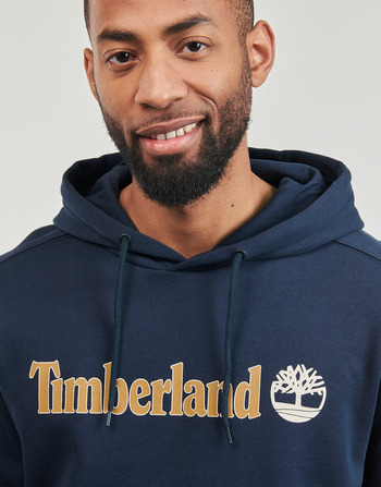 Timberland Linear Logo Hoodie Tmavě modrá