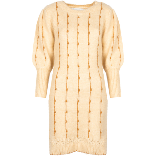 Textil Ženy Krátké šaty Silvian Heach PGA22188VE Béžová