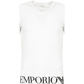 Textil Muži Trička s krátkým rukávem Emporio Armani 111760 3R755 Bílá