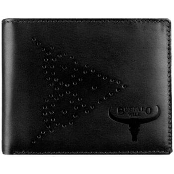 Buffalo Wild Peněženky Pánská peněženka Drelimphius černá - Černá
