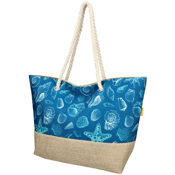 Taška Ženy Kabelky přes rameno Benzi Velká modrá plážová taška přes rameno BZ5697-1 Modrá
