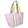 Taška Ženy Kabelky  Am Montreux Velká dámská kabelka v prošívaném designu růžovo-fialová fialová / bordó