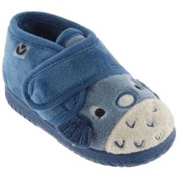 Boty Děti Bačkůrky pro miminka Victoria Baby Shoes 05119 - Jeans Modrá