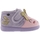 Boty Děti Bačkůrky pro miminka Victoria Baby Shoes 05119 - Lila Fialová