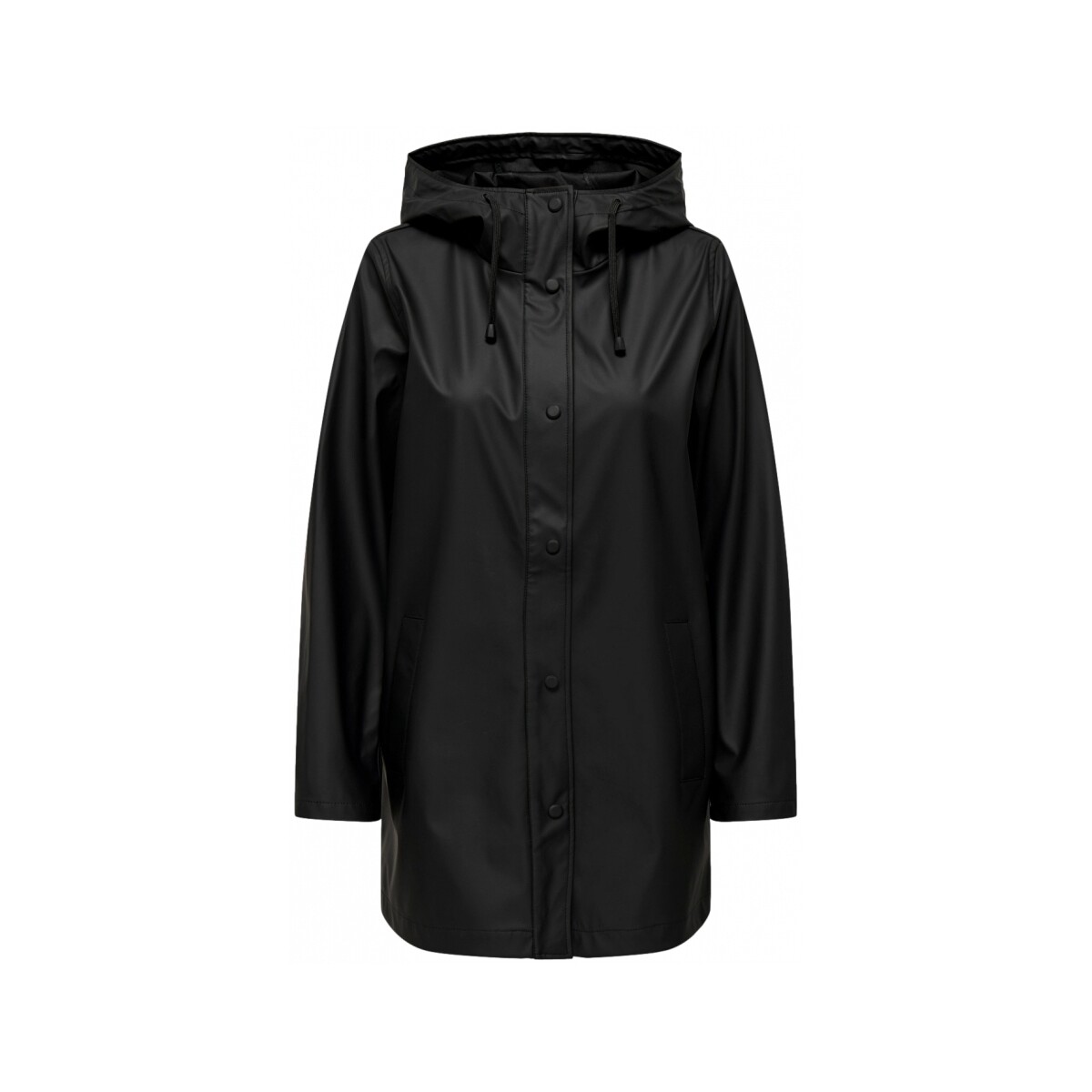 Textil Ženy Kabáty Only New Ellen Raincoat - Black Černá