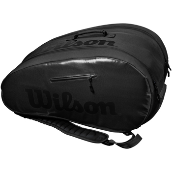 Taška Sportovní tašky Wilson Padel Super Tour Bag Černá