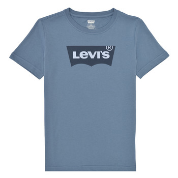 Textil Chlapecké Trička s krátkým rukávem Levi's BATWING TEE Modrá