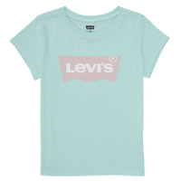 Textil Dívčí Trička s krátkým rukávem Levi's BATWING TEE Modrá / Růžová