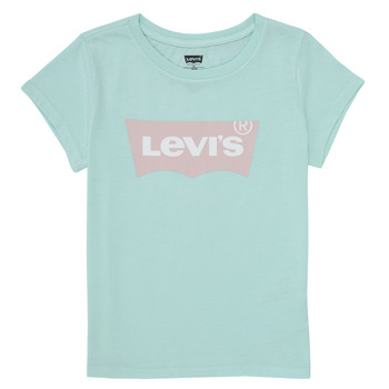 Levi's BATWING TEE Modrá / Růžová