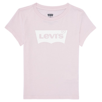 Levi's BATWING TEE Růžová / Bílá