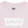 Textil Dívčí Trička s krátkým rukávem Levi's BATWING TEE Růžová / Bílá
