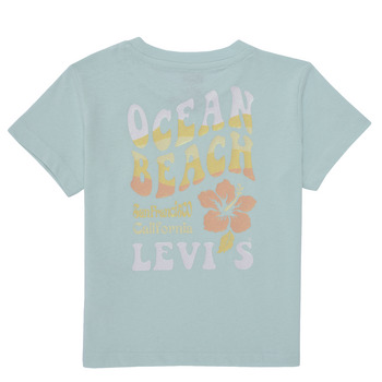 Levi's OCEAN BEACH SS TEE Modrá / Oranžová