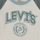 Textil Chlapecké Trička s dlouhými rukávy Levi's PREP COLORBLOCK LONGSLEEVE Bílá / Zelená