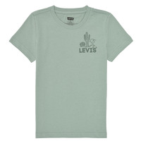 Textil Chlapecké Trička s krátkým rukávem Levi's CACTI CLUB TEE Modrá