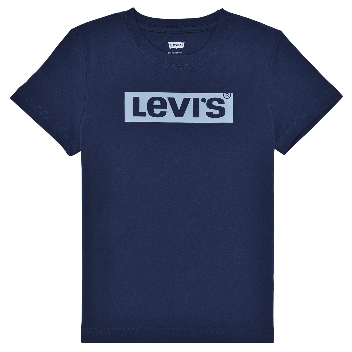 Textil Chlapecké Trička s krátkým rukávem Levi's SHORT SLEEVE GRAPHIC TEE SHIRT Modrá