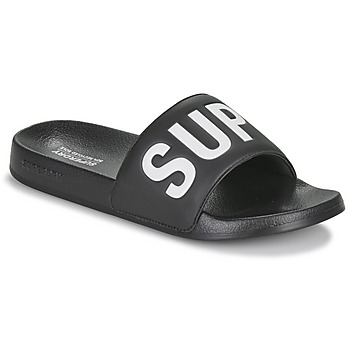 Boty Muži pantofle Superdry Sandales De Piscine Véganes Core Černá / Bílá
