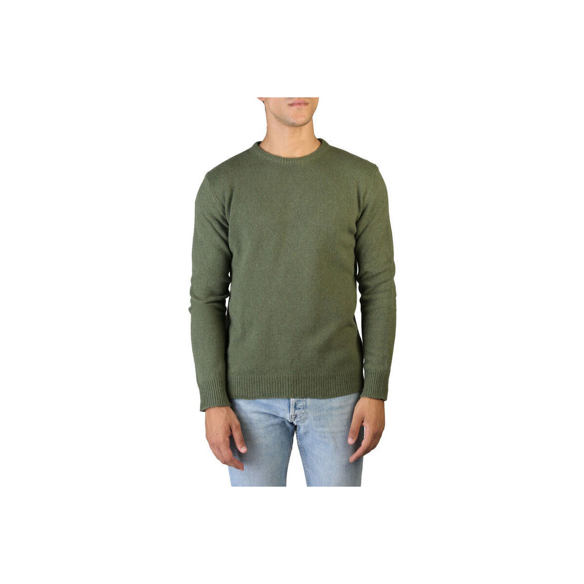Textil Muži Svetry 100% Cashmere Jersey Zelená