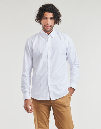 Textil Muži Košile s dlouhymi rukávy BOSS Rickert Bílá