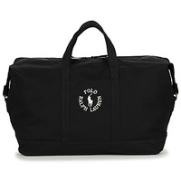 Taška Cestovní tašky Polo Ralph Lauren DUFFLE-DUFFLE-LARGE Černá / Bílá