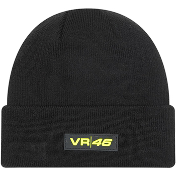 Textilní doplňky Muži Čepice New-Era Core Cuff Beanie VR46 Hat Černá