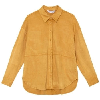 Textil Ženy Halenky / Blůzy Compania Fantastica COMPAÑIA FANTÁSTICA Shirt 11058 - Yellow Žlutá