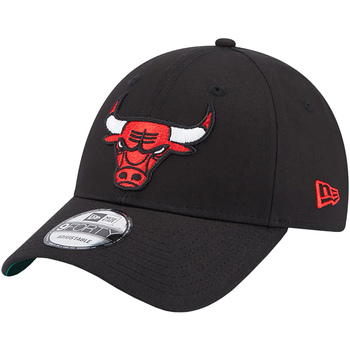 Textilní doplňky Muži Kšiltovky New-Era Team Side Patch 9FORTY Chicago Bulls Cap Černá