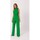 Textil Ženy Overaly / Kalhoty s laclem Made Of Emotion Dámský overal Gunhild M746 zelená Zelená