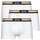 Spodní prádlo Muži Boxerky BOSS Trunk 3P Motion Bílá